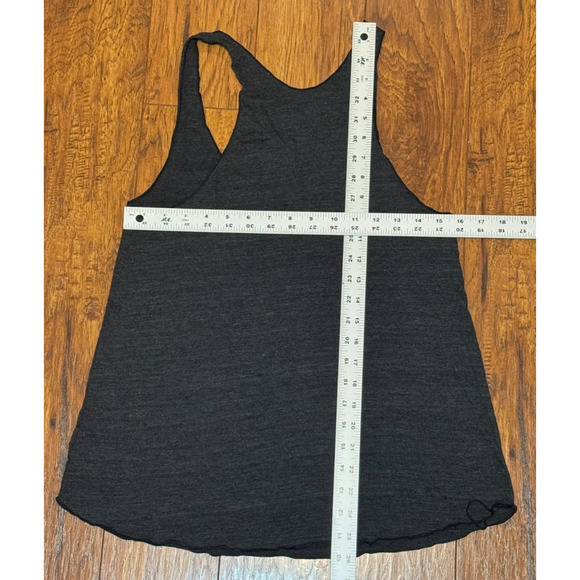 American Apparel Treat Yo Self - Women's Racer Back Tank Charcoal - Large - Picture 6 of 8
